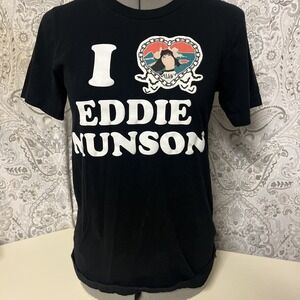 I Love Eddie Munson Womens T-Shirt Medium Stranger Things Netflix